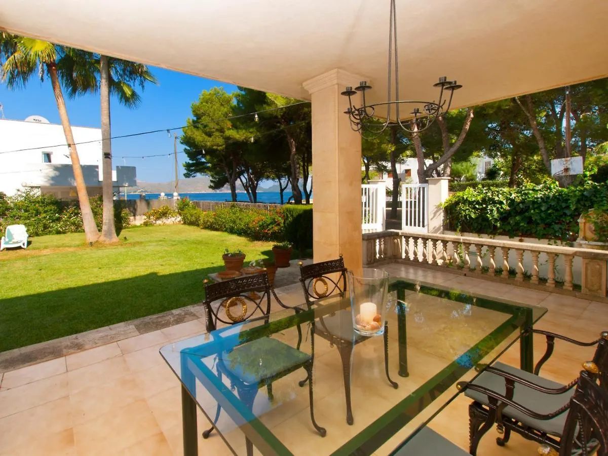 Villa Tita De Manresa, Con Jardines Y Vista Mar Alcudia  Alcudia (Mallorca)